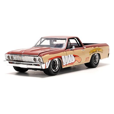 Miniatura Jada Toys 1:24 Looney Tunes Taz Chevy El Camino