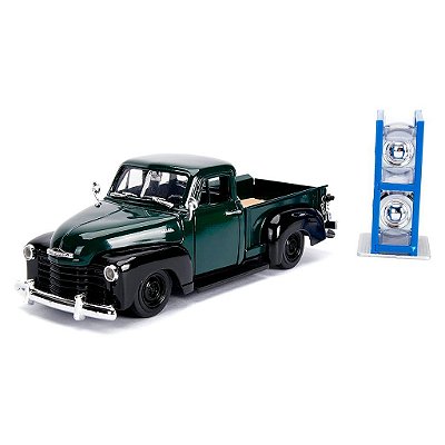 Miniatura Jada Toys 1:24 Just Trucks Chevy Pickup com Rack