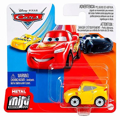 Mattel Disney Pixar e Cars Mini Blister Cruz Ramirez — Original Autêntico Drive Collection