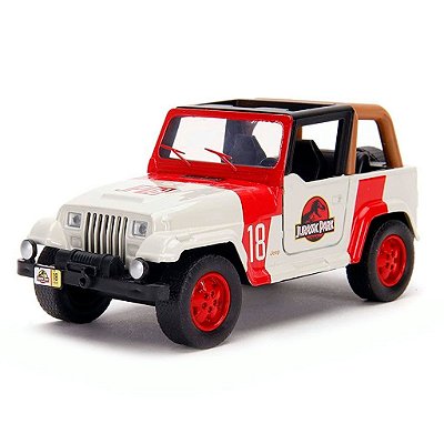 Miniatura Jada Toys 1:32 Jurassic World Jeep Wrangler