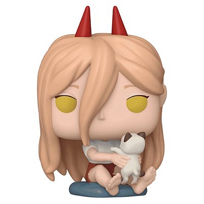 Funko Pop Chainsaw Man Power com meomy — Original Autêntico Lacrado com Garantia Drive Collection