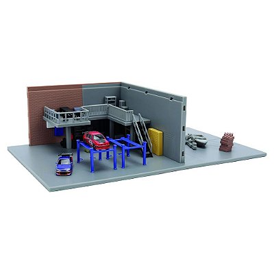 Jada Toys Nano Fast & Furious Scene Tokyo Drift Han's Garage — Original Autêntico Drive Collection