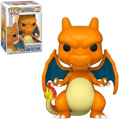 Funko Pop Pokemon S7 Charizard 843 — Original Autêntico Lacrado com Garantia Drive Collection