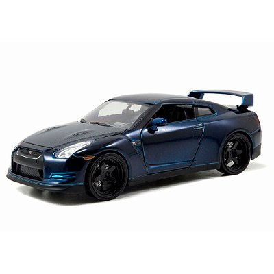 Jada Toys 1:24 Fast & Furious Brian's Nissan GT-R R35 — Original Autêntico Drive Collection