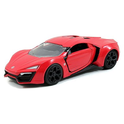 Jada Toys 1:32 Fast & Furious Lykan HyperSport — Original Lacrado com Garantia Drive Collection