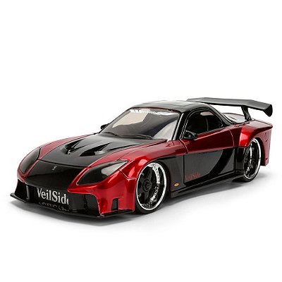 Jada Toys 1:24 Jdm Mazda RX-7 Widebody — Original Autêntico Lacrado com Garantia Drive Collection