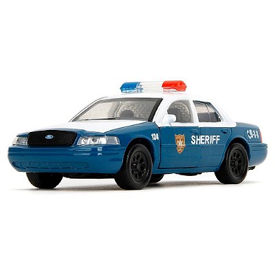 Jada Toys 1:32 Rick's Ford Crown Victoria Sheriff — Original Lacrado com Garantia Drive Collection