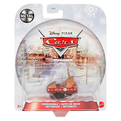 Mattel Disney Pixar e Cars Wintertime Snow Mobile — Original Lacrado com Garantia Drive Collection