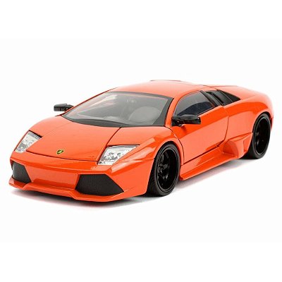 Jada Toys 1:24 Fast & Furious Roman's Lamborghini Mucielago — Original Autêntico Drive Collection