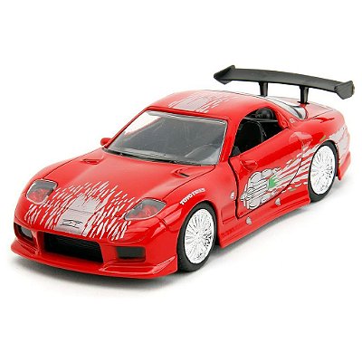 Jada Toys 1:32 Fast & Furious Dom's Mazda RX-7 — Original Lacrado com Garantia Drive Collection