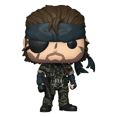 Boneco Funko Pop Metal Gear Solid 3 Snake Eater Naked Big Boss