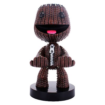 Exquisite Gaming Boneco Stand Little Big Planet Sackboy — Original Autêntico Drive Collection