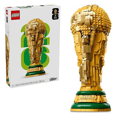 LEGO FIFA World Cup Troféu Oficial — Original Autêntico Lacrado com Garantia Drive Collection