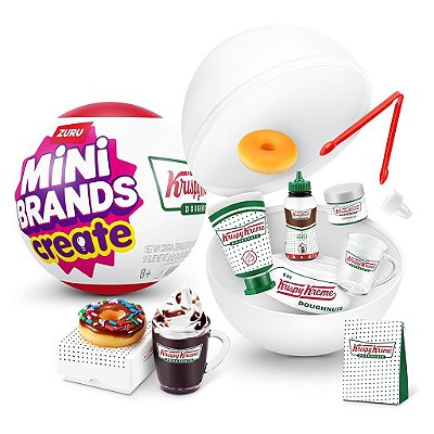 Zuru Capsule Mini Brands Krispy Kreme Create Série 1 — Original Autêntico Drive Collection