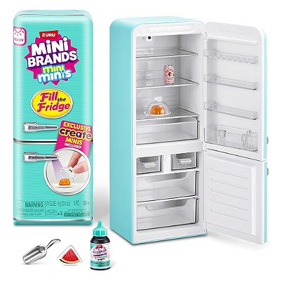 Zuru Mini Brands Fill the Fridge Playset Série 1 — Original Lacrado com Garantia Drive Collection