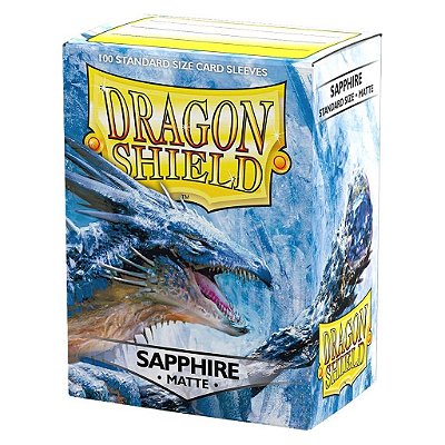 Dragon Shield Sleeves Standard Matte Sapphire — Sleeves Original Dragon Shield Drive Collection