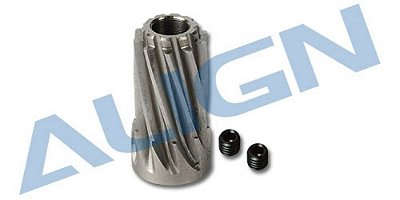 Peça Align T-Rex 550E Helical Pinhão Engrenagem 10T