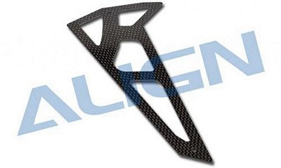 Peça Align T-Rex 550E Estabilizador Vertical de Carbono 1.6mm