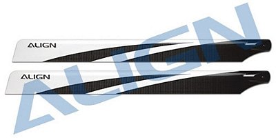 Peça Align T-Rex 500X 470 Carbono Pás B