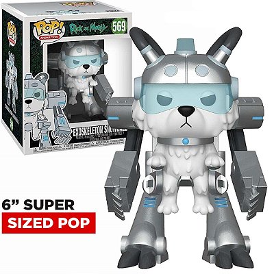 Boneco Funko Pop! Super Sized Rick and Morty - Exoskeleton Snowball #569