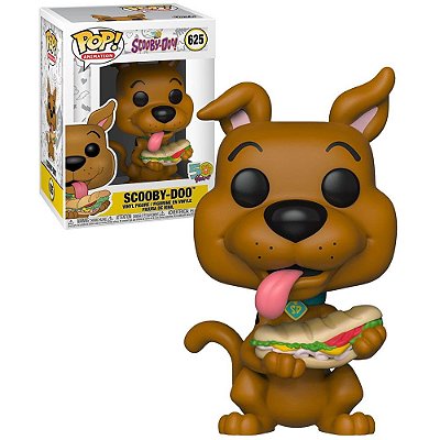 Boneco Funko Pop! Scooby-Doo - Scooby-Doo with Sandwich #625