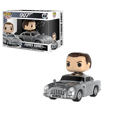 Boneco Funko Pop! Rides James Bond 007 - James Bond with Aston Martin #44