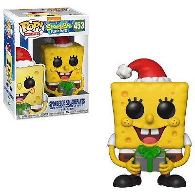 Boneco Funko Pop! SpongeBob SquarePants - SpongeBob (Holiday) #453