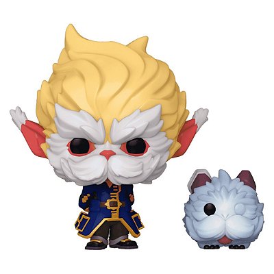 Boneco Funko Pop! League of Legends: Arcane - Heimerdinger with Poro #1605