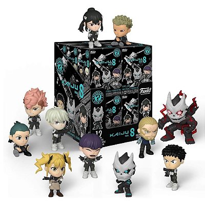 Funko Mystery Minis Kaiju No. 8 - Display com 12 Bonecos Surpresa