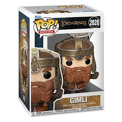 Boneco Funko Pop! The Lord of the Rings - Gimli #2028