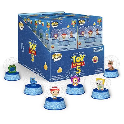 Globo de Neve Funko Mini Toy Story - Display com 12 Peças