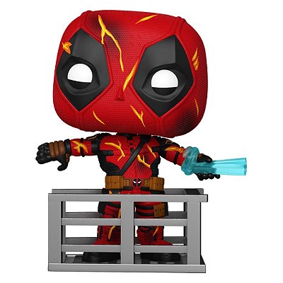 Boneco Funko Pop! Plus Deadpool & Wolverine - Deadpool (Time Ripper) #1567 (Exclusive)