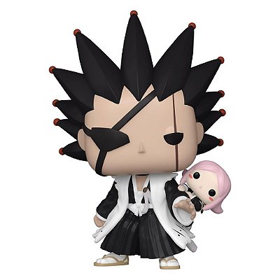 Boneco Funko Pop! Bleach - Kenpachi Zaraki with Yachiru Kusajishi #1730 (Exclusive)