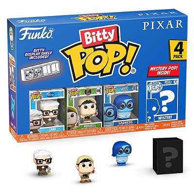 Funko Bitty Pop! Pixar Up - Pack com 4 Bonecos