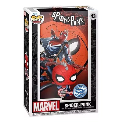 Boneco Funko Pop! Comic Covers Marvel Spider-Man - Spider-Punk (Spider-Punk #4) #43