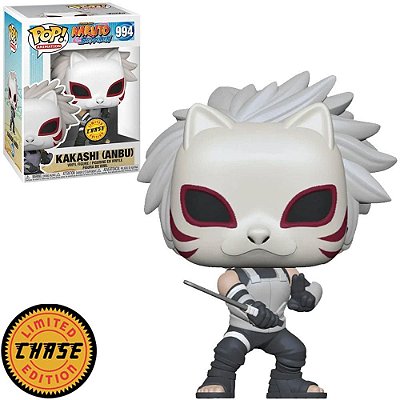 Boneco Funko Pop! Naruto Shippuden - Kakashi (Anbu) #994 (Chase - Masked)