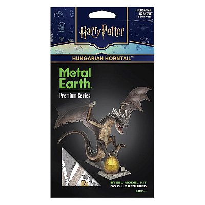 Miniatura de Montar Metal Earth Harry Potter Hungarian Horntail
