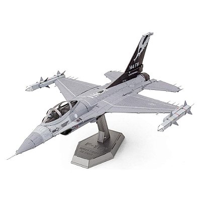 Kit de Montar Metal Earth F-16 Fighting Falcon