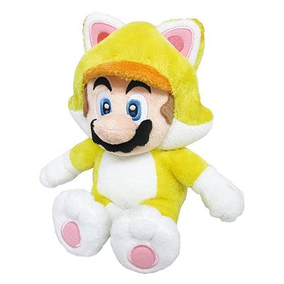 Pelúcia Little Buddy Super Mario Cat Mario 25 cm