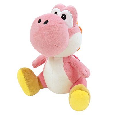 Pelúcia Little Buddy Super Mario Pink Yoshi 20 cm
