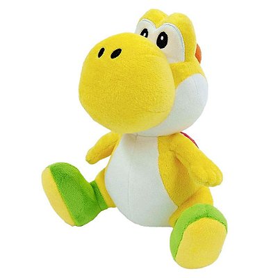 Pelúcia Little Buddy Super Mario Yellow Yoshi 20 cm