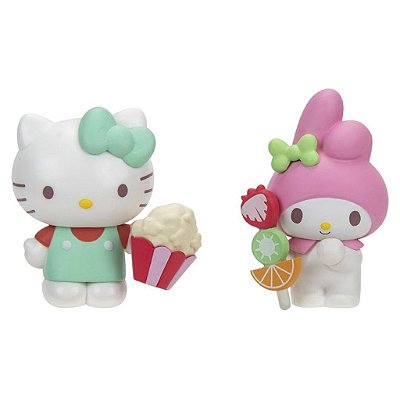 Pelúcia Jazwares Hello Kitty and Friends Hello Kitty e My Melody 20 cm