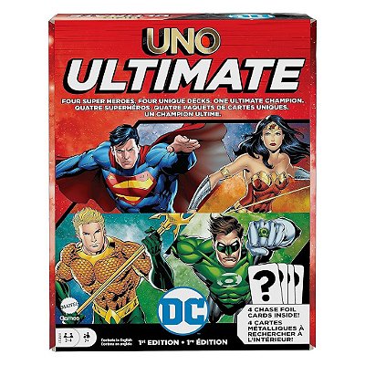Jogo de Cartas UNO Ultimate DC