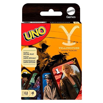 Jogo de Cartas UNO Iconic Yellowstone