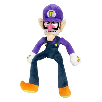 Pelúcia Little Buddy Super Mario Waluigi 33 cm