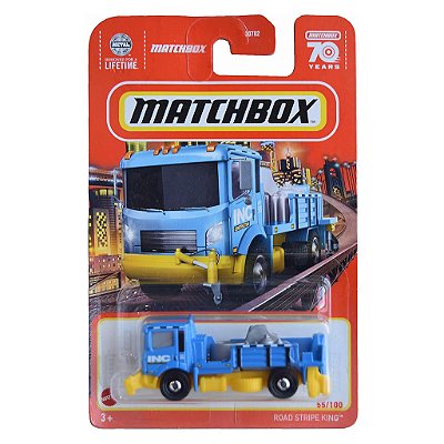 Miniatura Matchbox 1:64 Road Stripe King