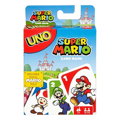 Jogo de Cartas UNO Super Mario
