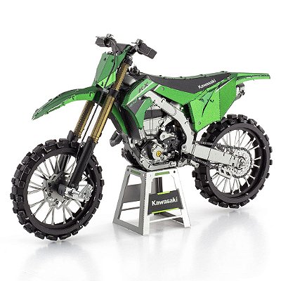 Kit de Montar Metal Earth Premium Series Kawasaki Kx-450 Dirt Bike