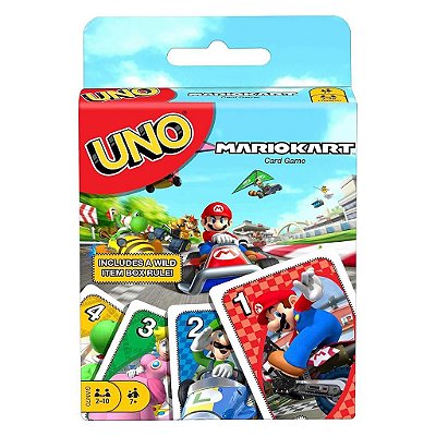 Jogo de Cartas UNO Mario Kart