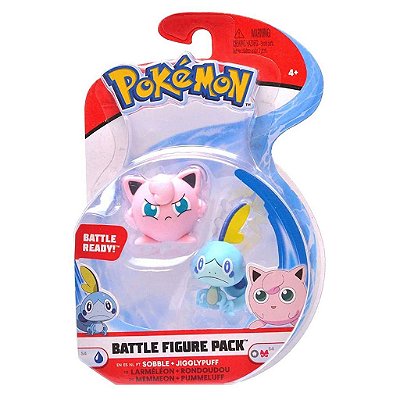 Figura Pokémon Battle Sabble + Jigglypuff